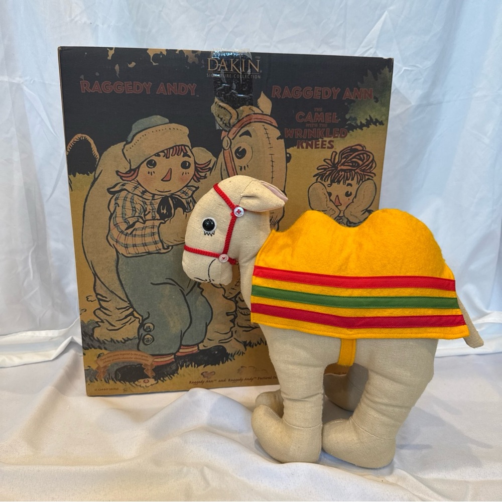 Camel with Wrinkled Knees Plush from Dakin, Raggedy Andy & Raggedy Ann
